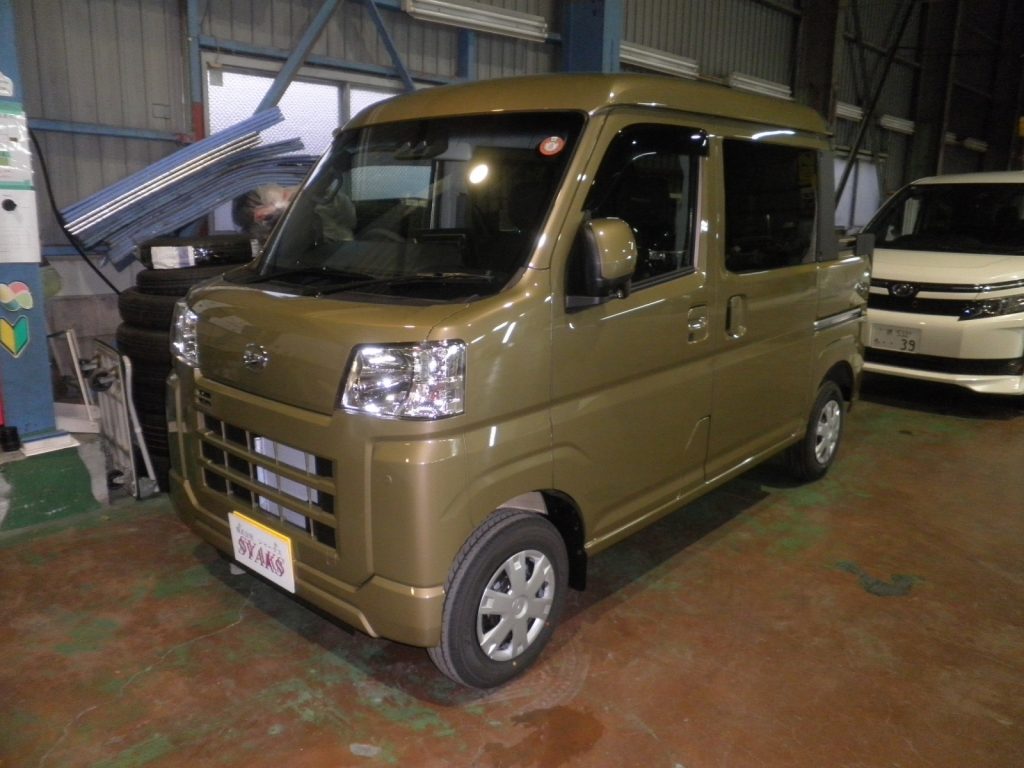 堺市西区　K様　新車ハイゼットデッキバン＆N-BOX　ご購入・納車御礼