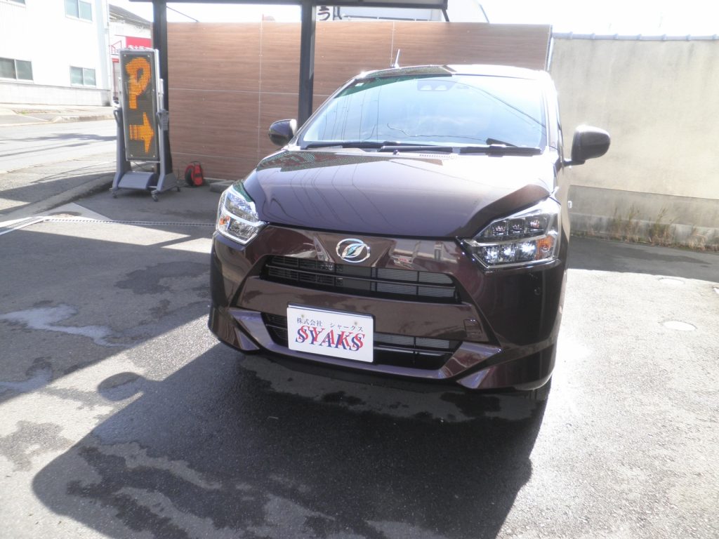 和泉市Ｍ様　新車ミライース　ご購入・納車御礼